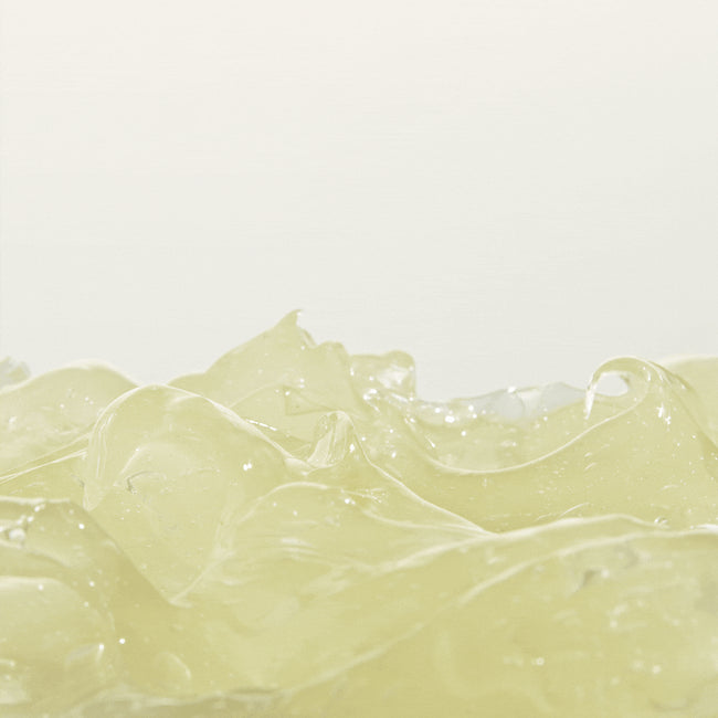 Aloe vera hair gel texture with gif